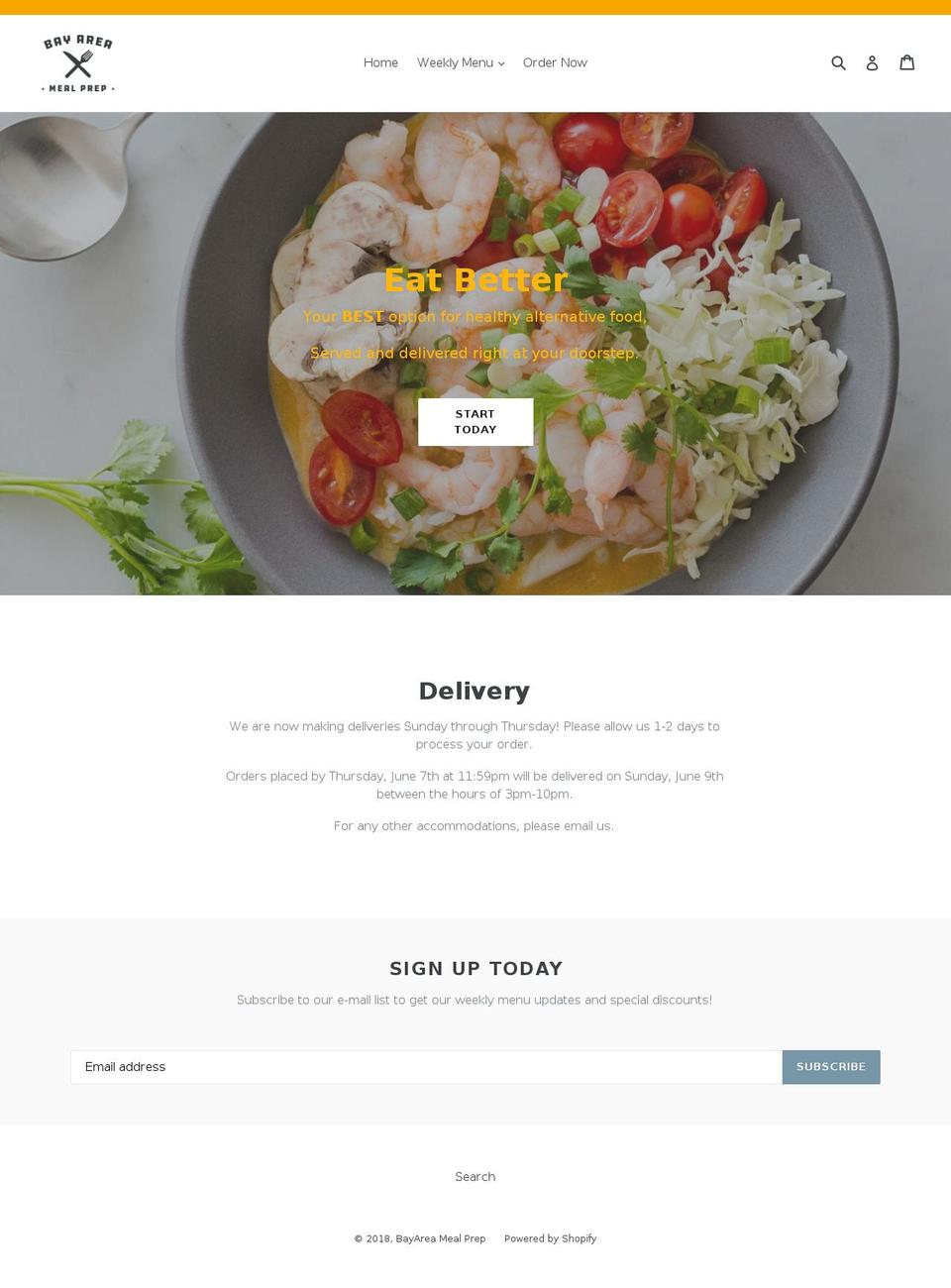 bayareamp.com — Shopify storefront screenshot
