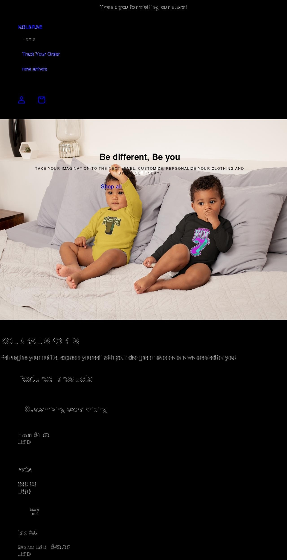 bayluv-baby-shop.myshopify.com shopify website screenshot