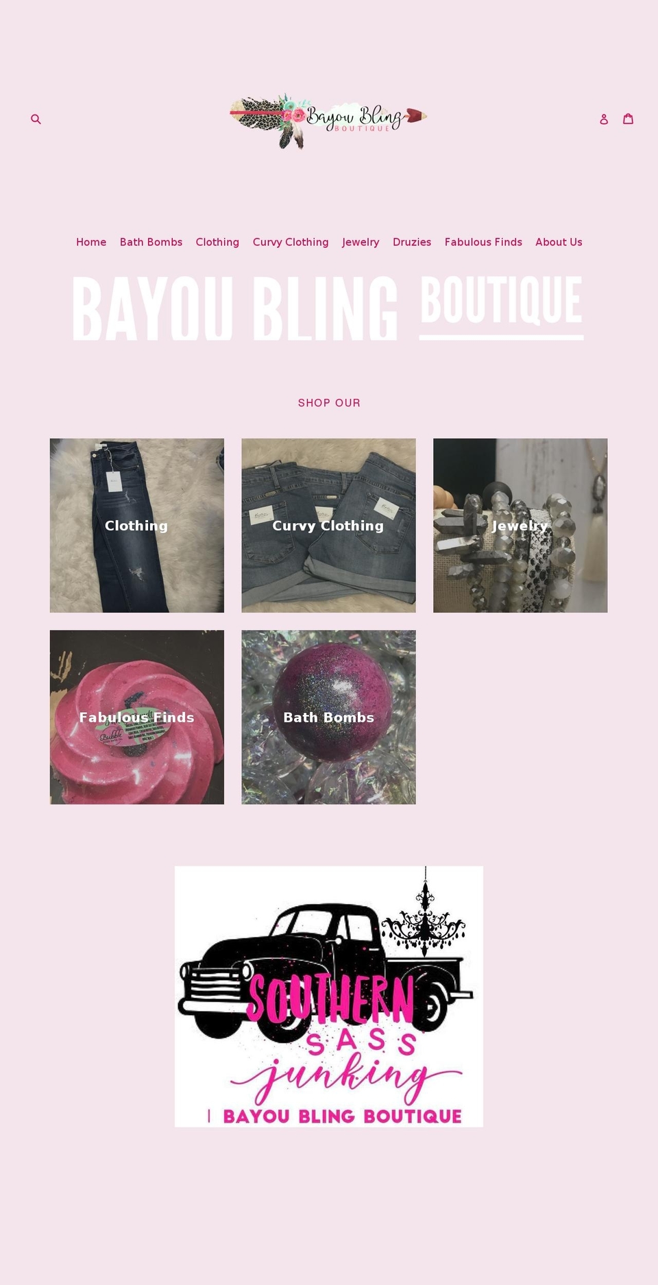 bayoublingboutique.com — Shopify storefront screenshot