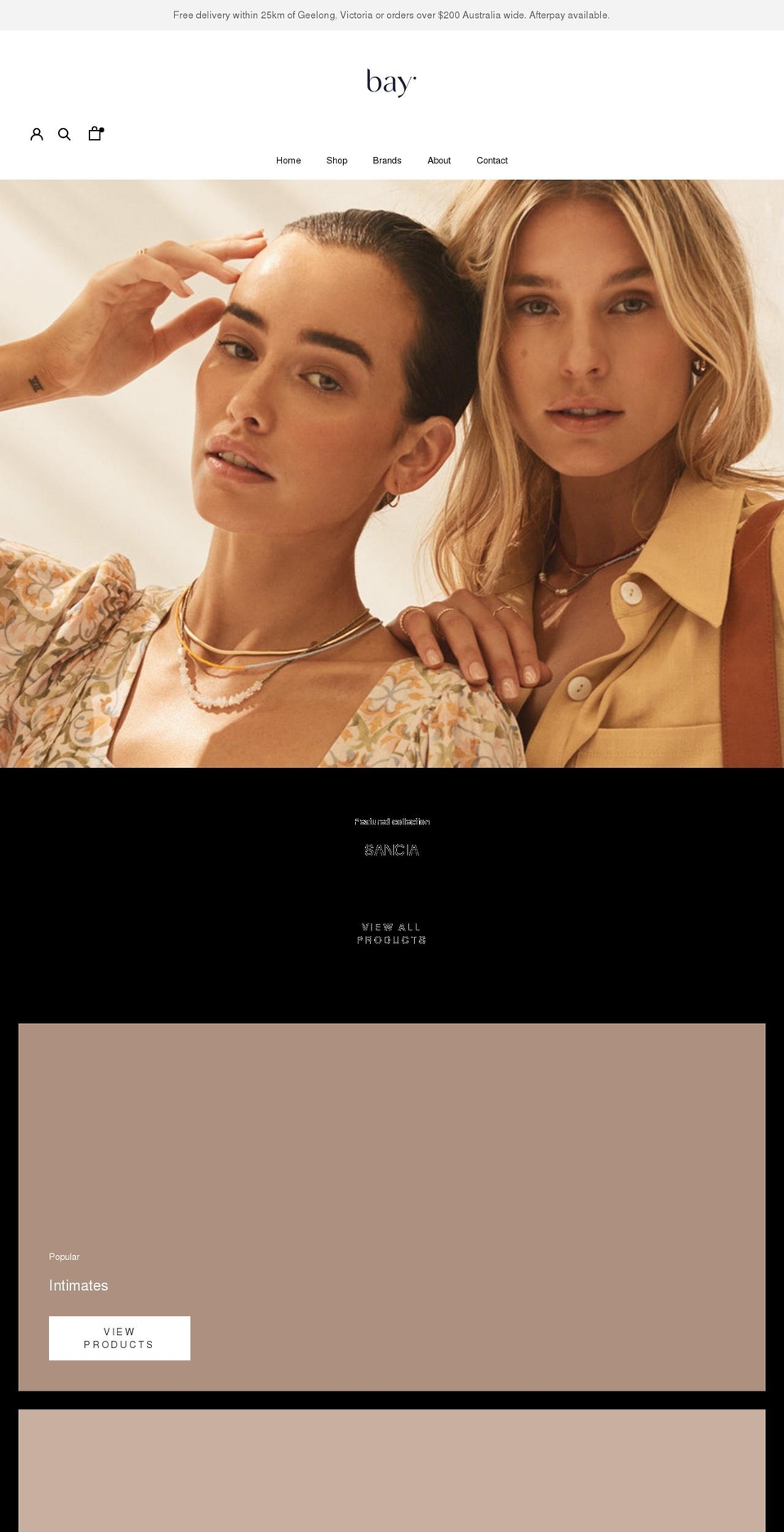 baystore.com.au shopify website screenshot