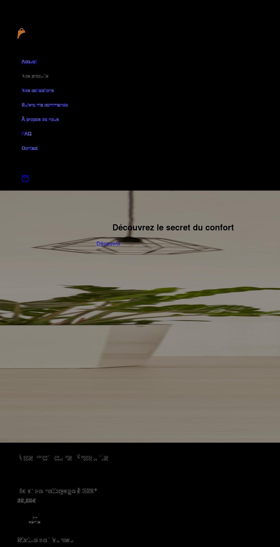 bazarconcept.com shopify website screenshot