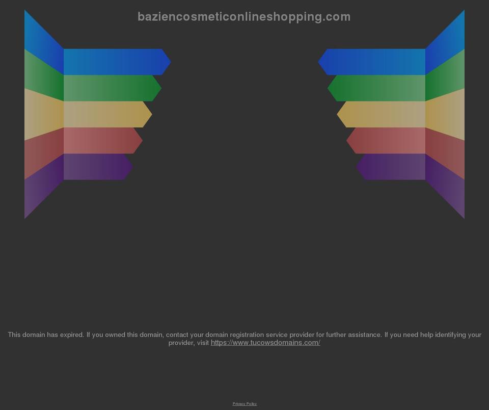 baziencosmeticonlineshopping.com shopify website screenshot
