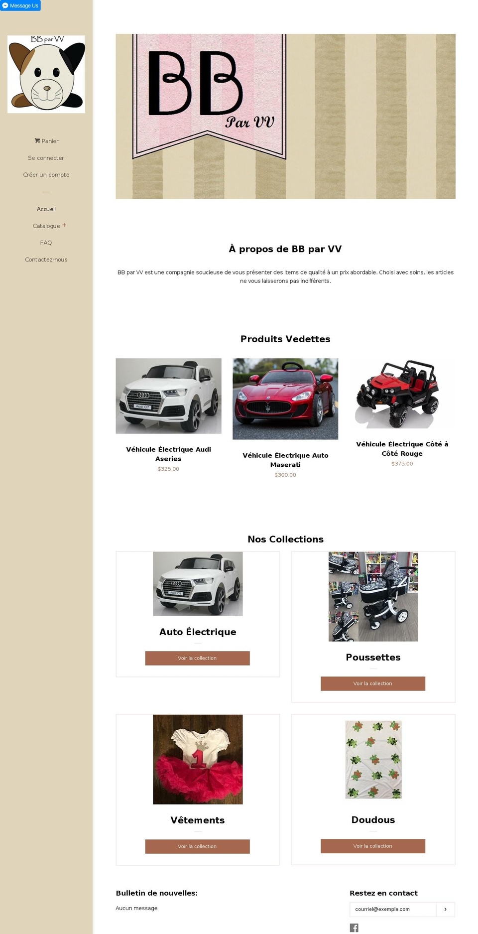 bbbyvv.com — Shopify storefront screenshot