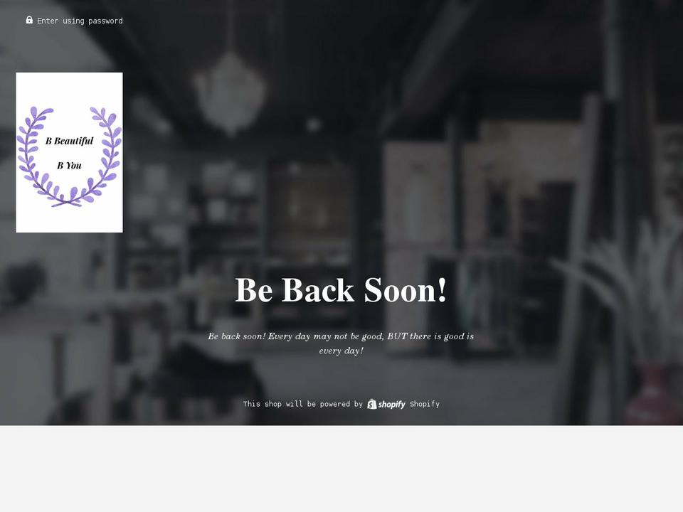 bbeautifulbyou.com shopify website screenshot