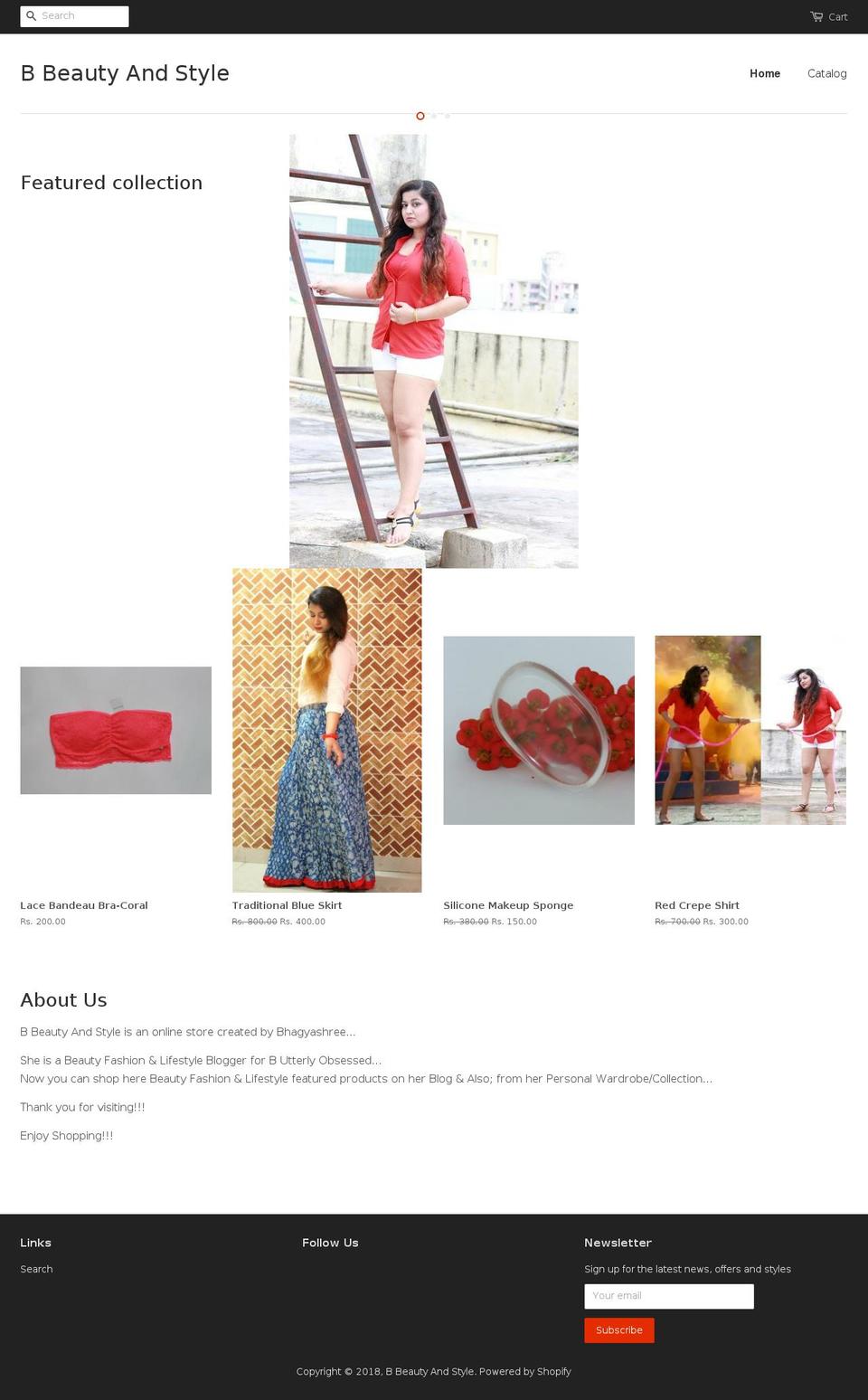 bbeautyandstyle.com — Shopify storefront screenshot