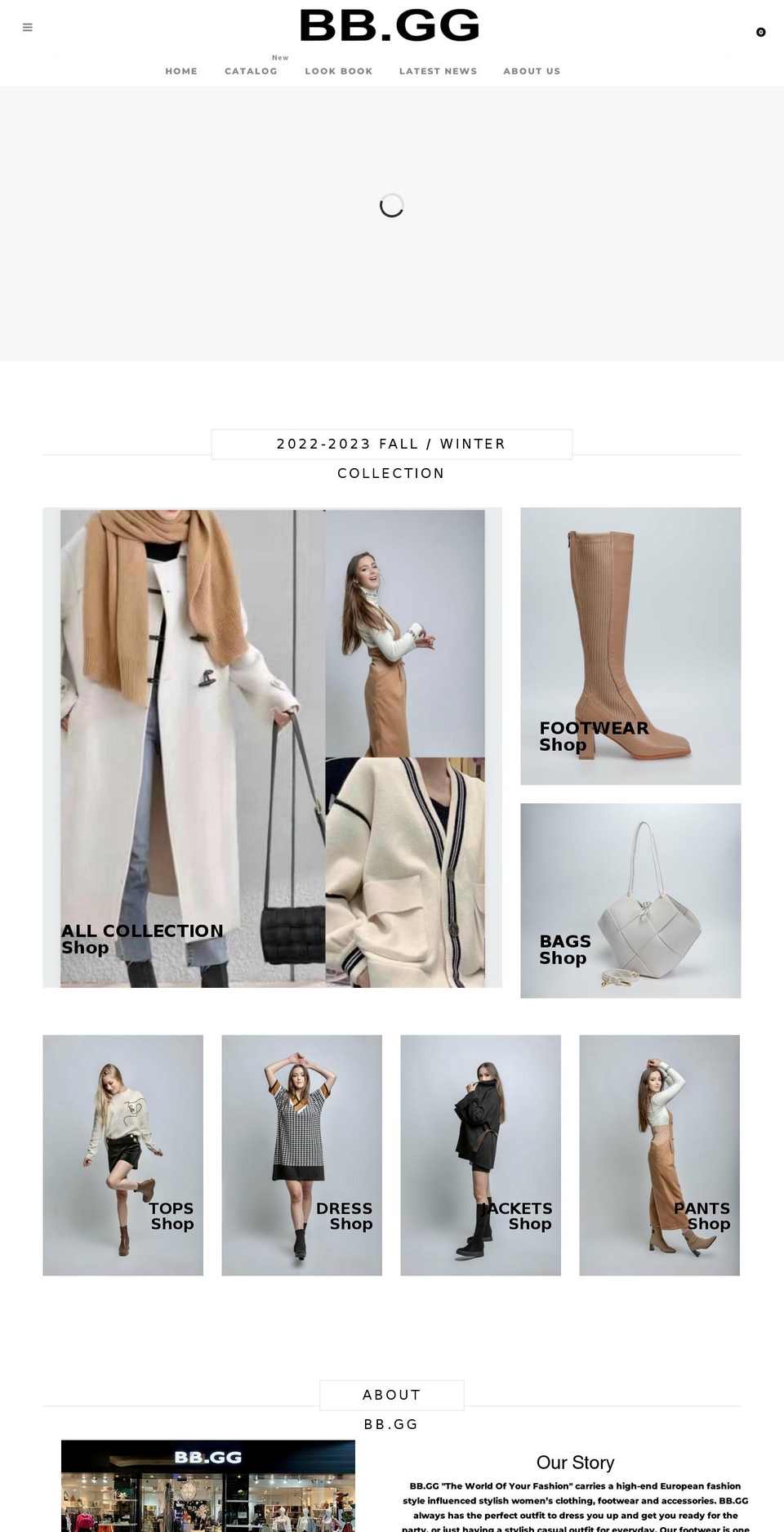 bbgg.ca shopify website screenshot