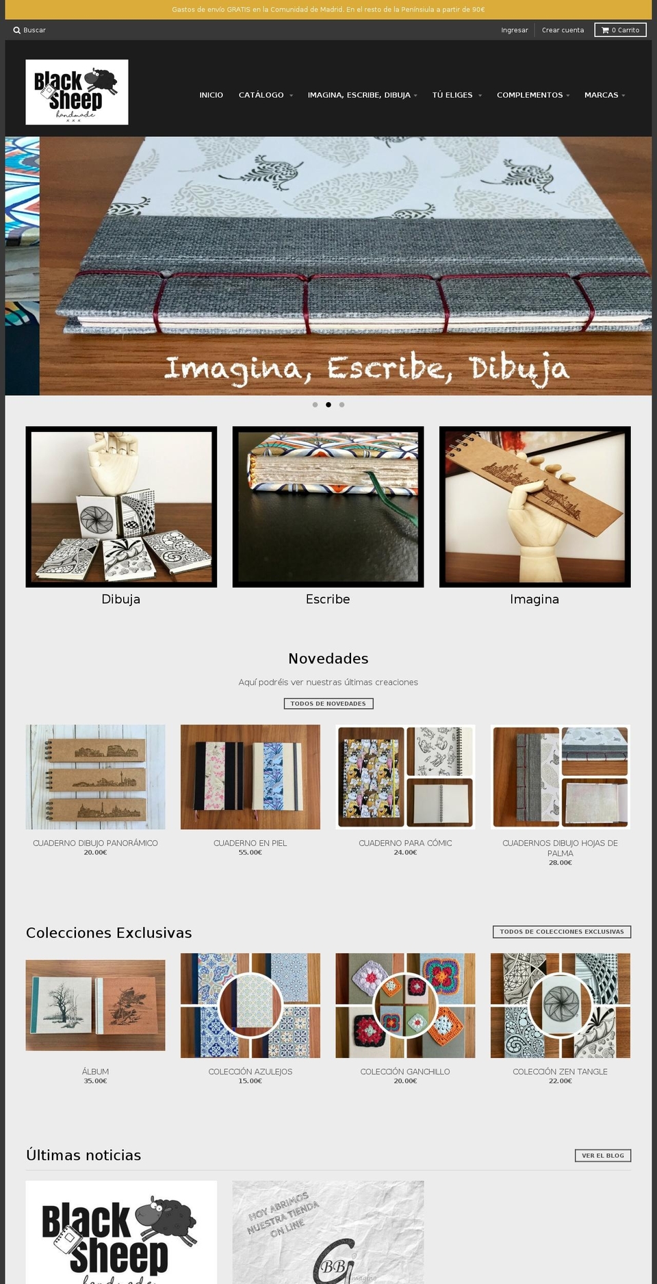 bbgimagine.com shopify website screenshot