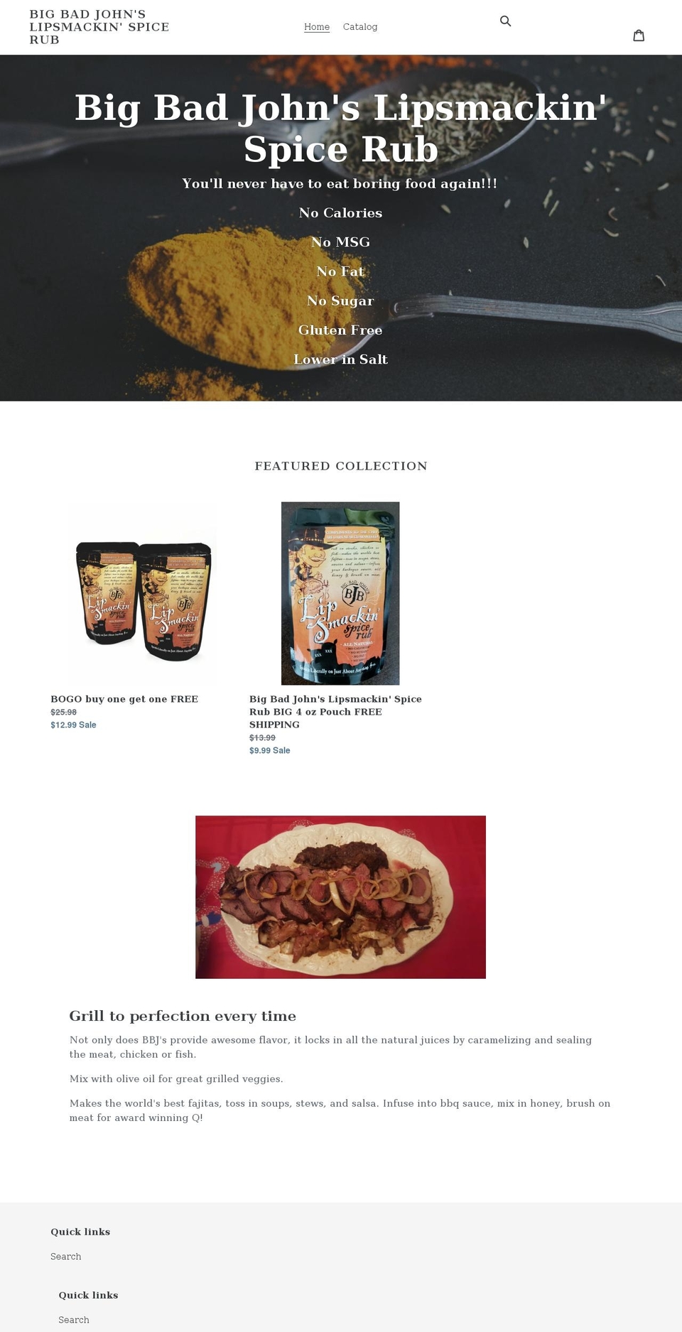 bbjrub.com shopify website screenshot