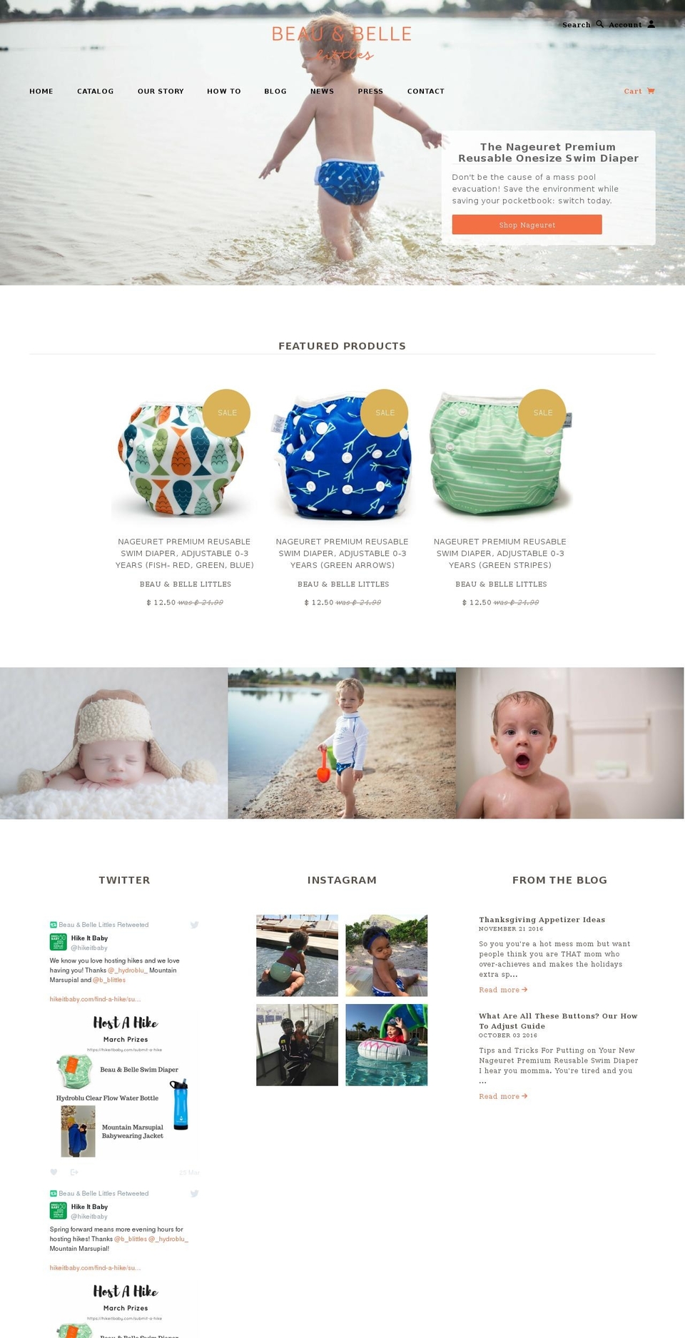 bblittles.com shopify website screenshot