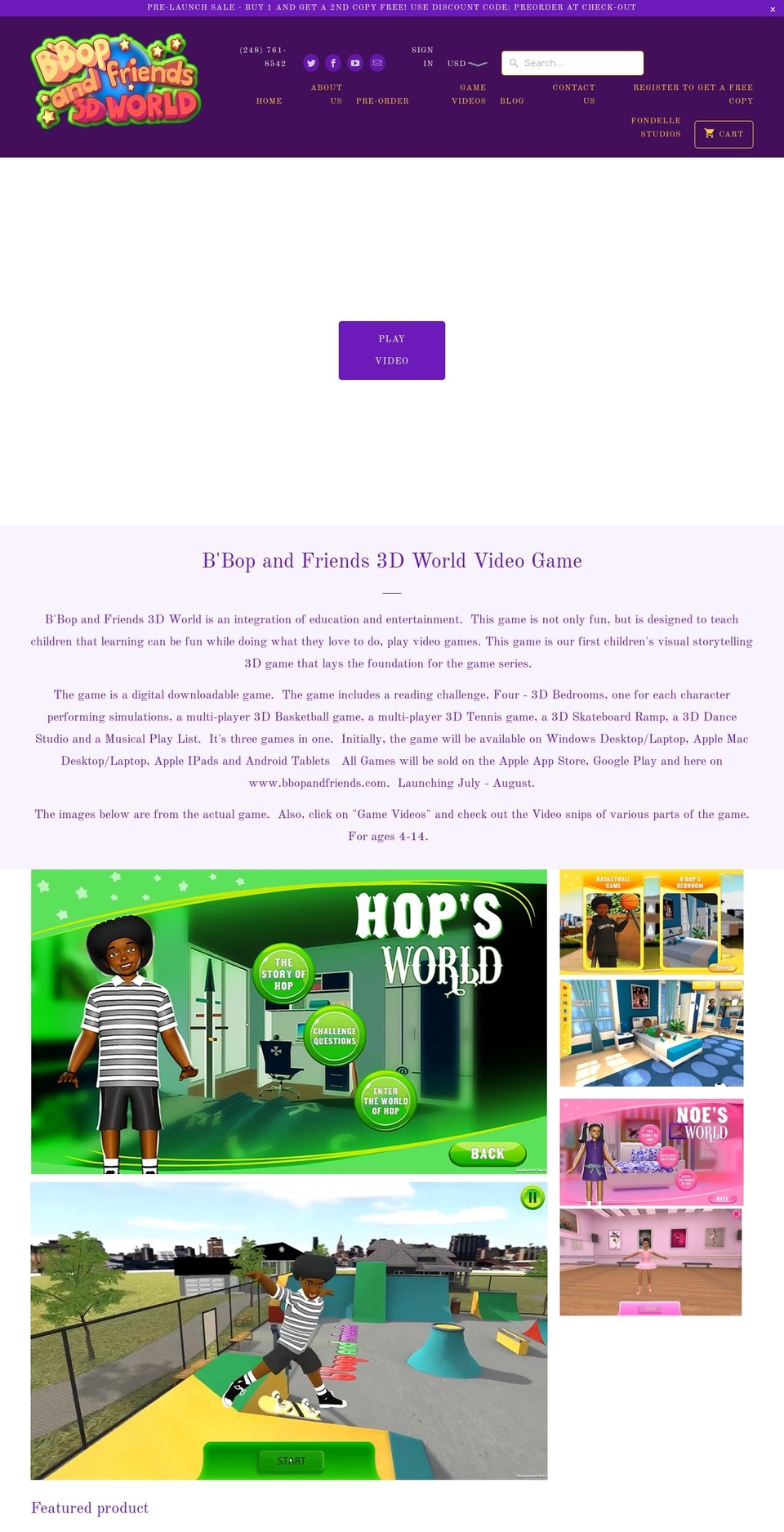 bbopandfriends.com — Shopify storefront screenshot