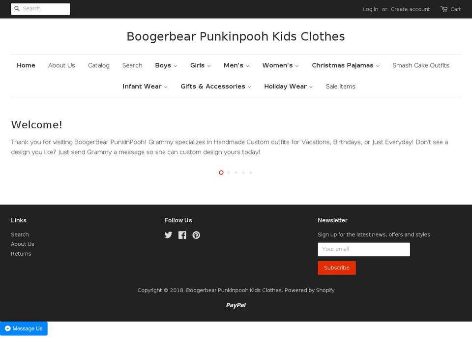 bbppkids.com shopify website screenshot