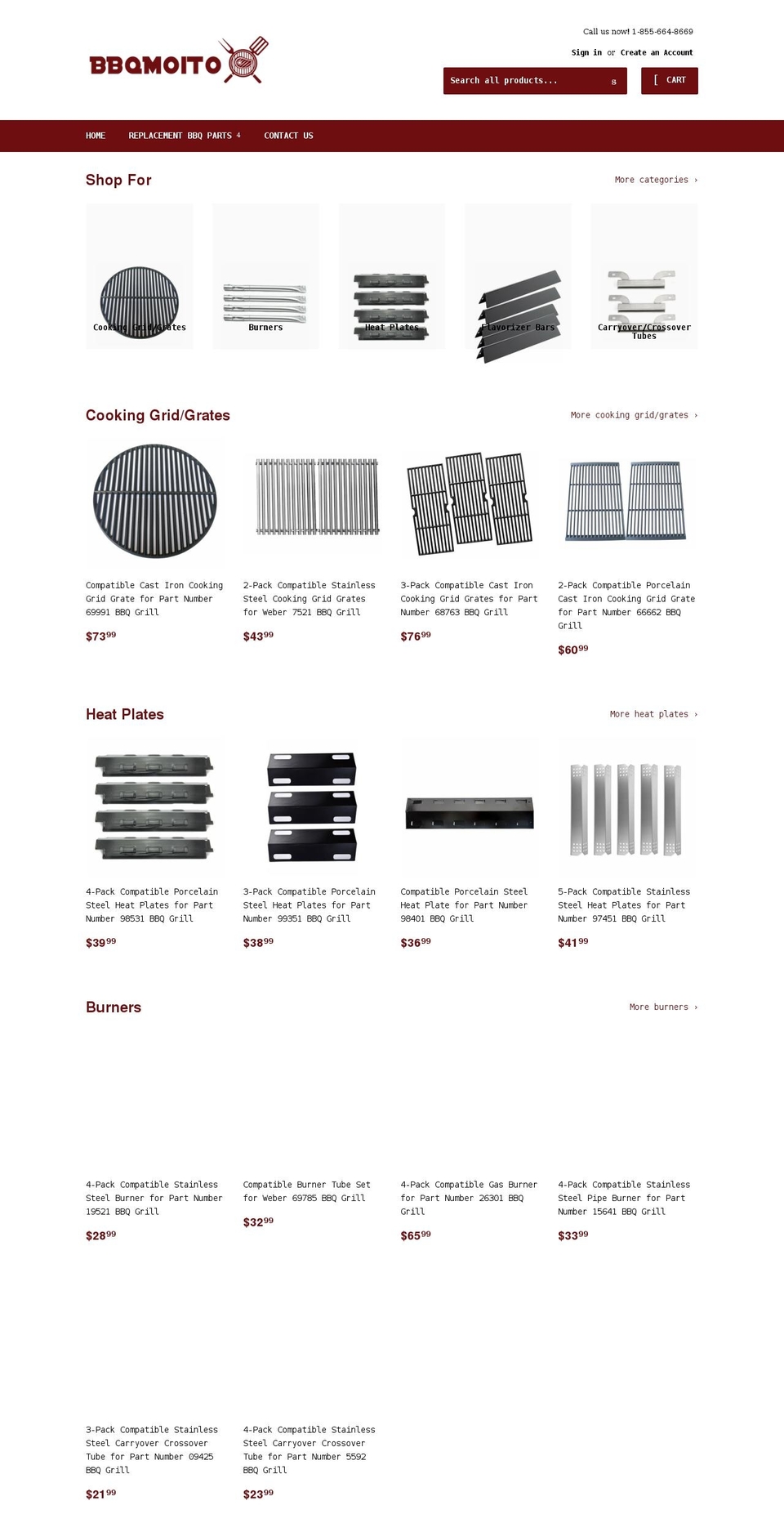 bbqmoito.com — Shopify storefront screenshot