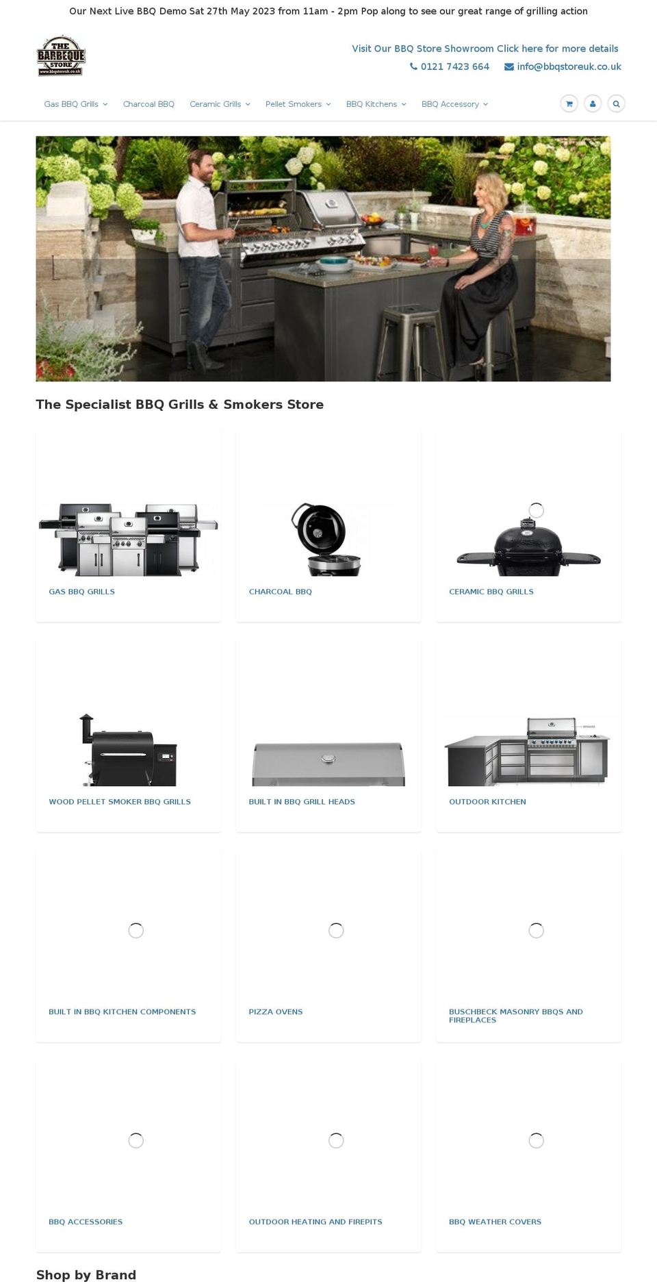 bbqstoreuk.co.uk shopify website screenshot