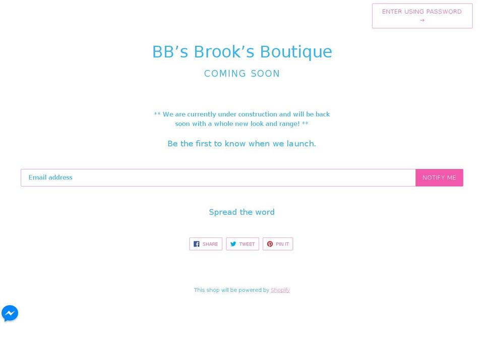 bbsbows.com — Shopify storefront screenshot