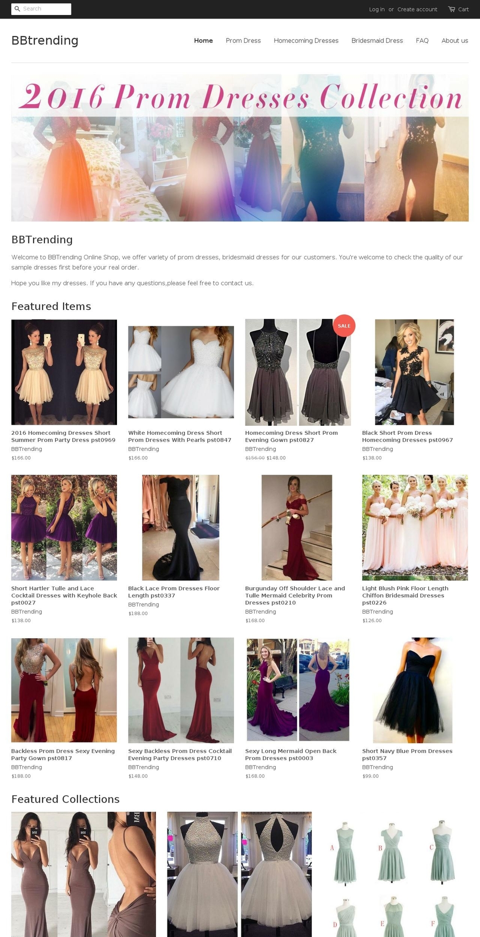 bbtrending.net shopify website screenshot