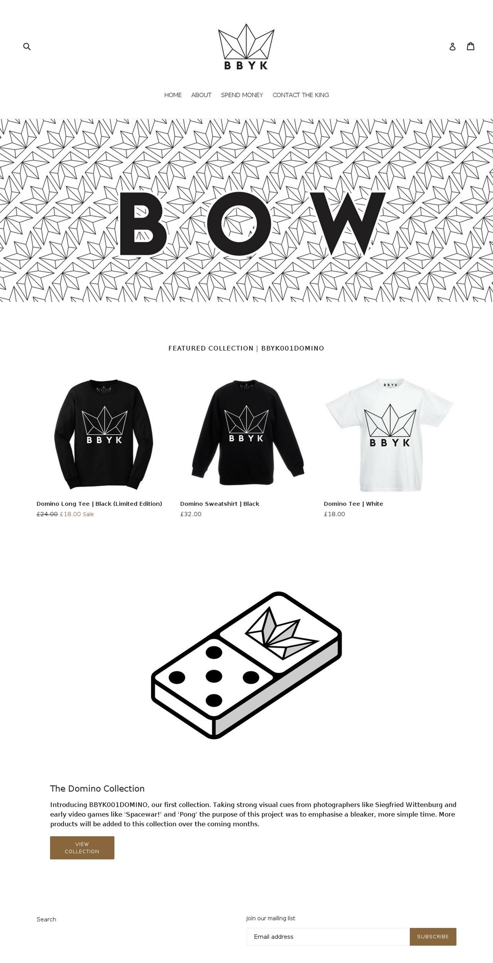 bbyklondon.com — Shopify storefront screenshot