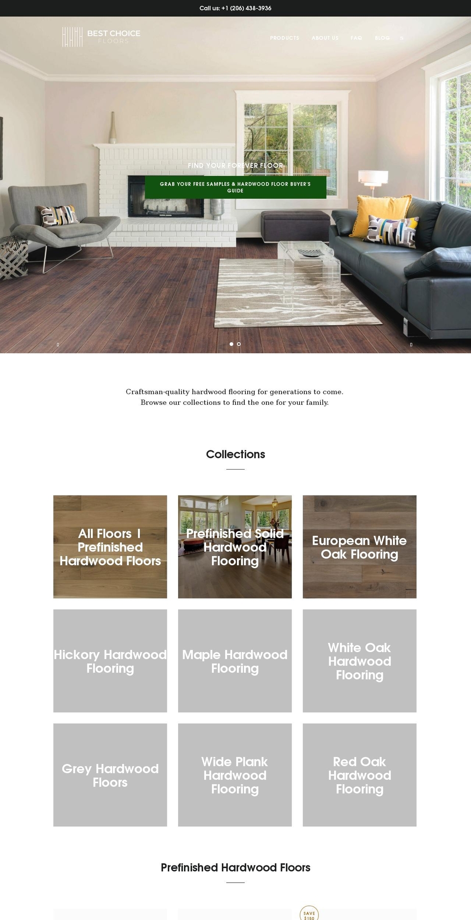 bc-floors.com shopify website screenshot