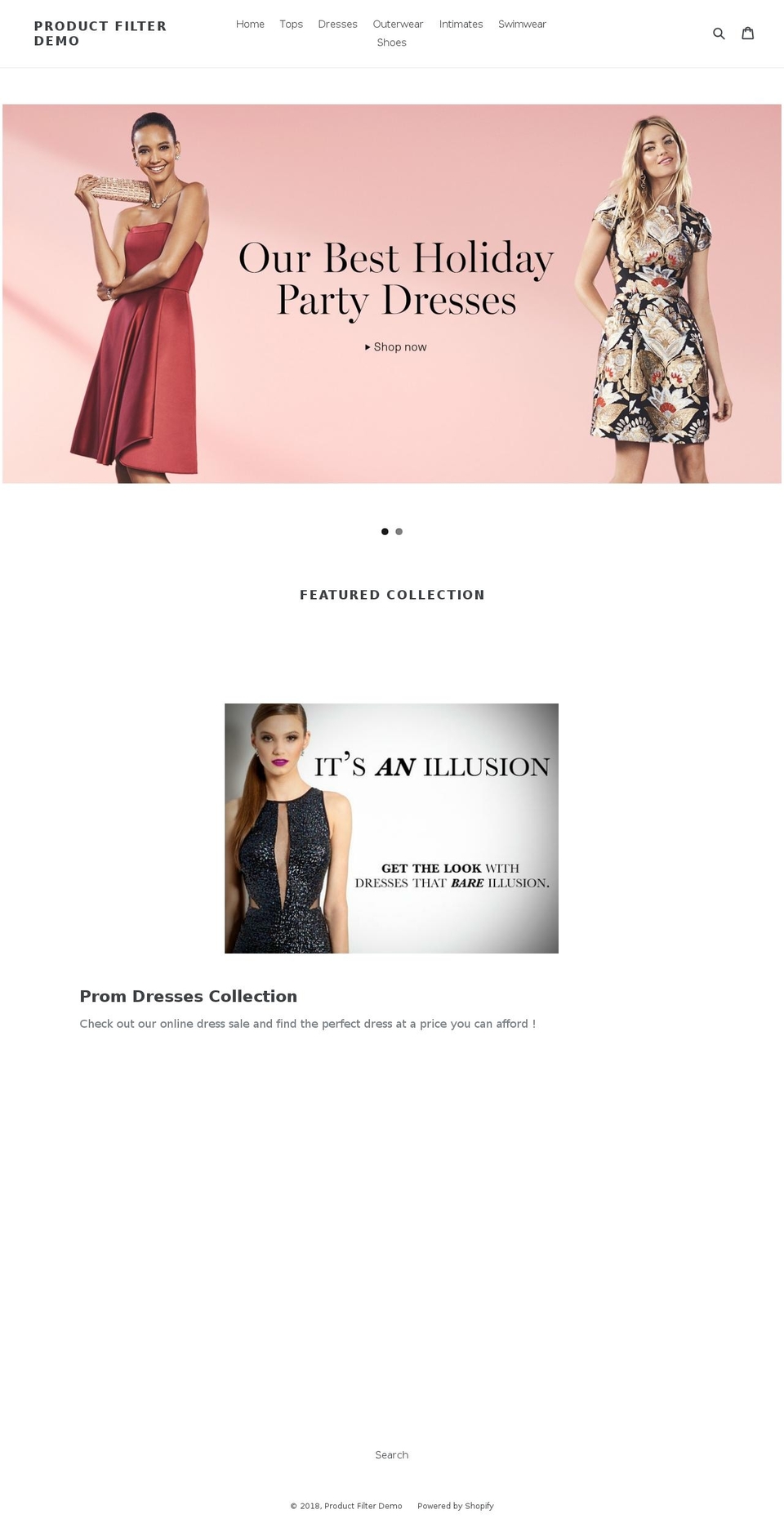 bc-sf-filter-demo-1.myshopify.com shopify website screenshot