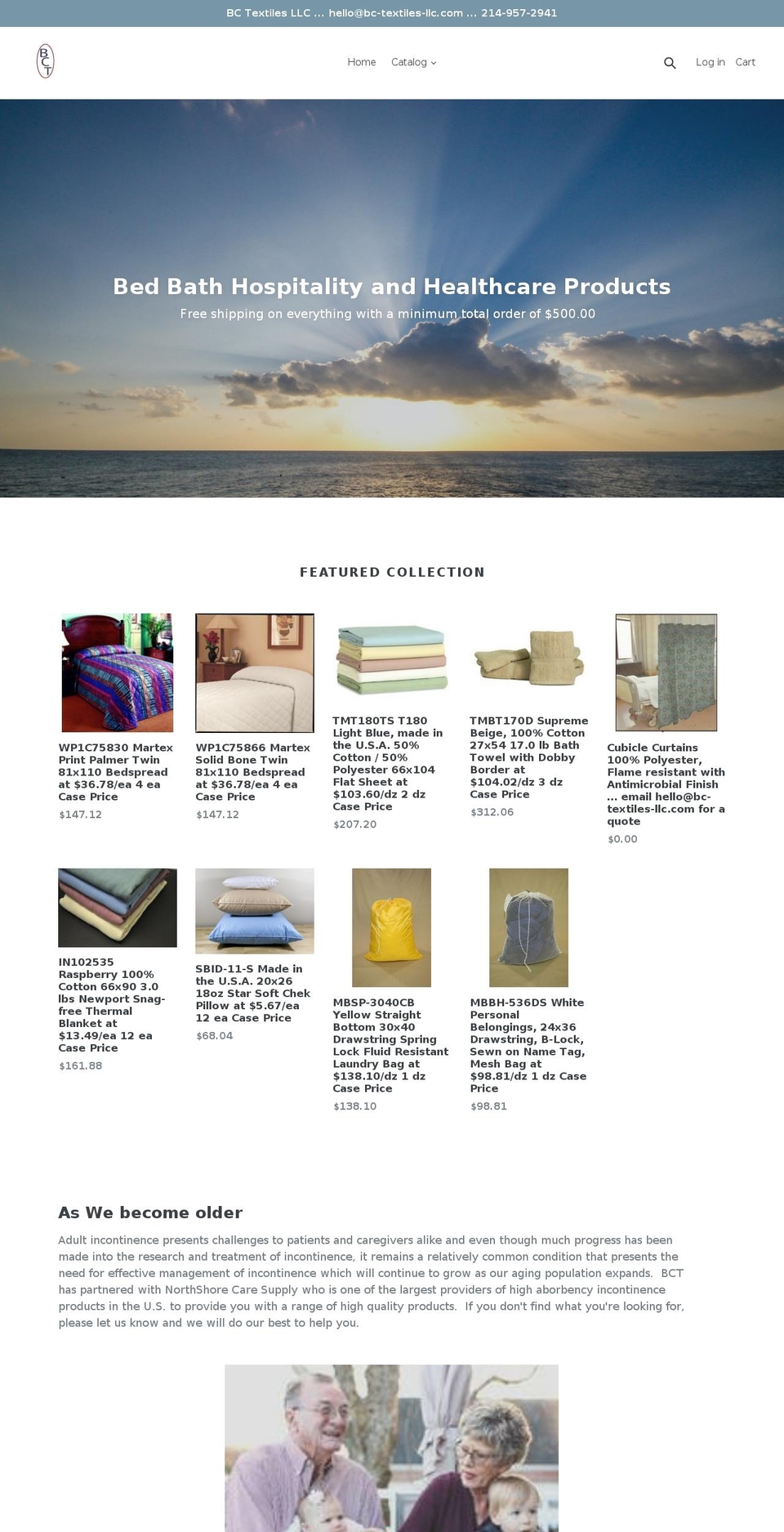 bc-tllc.com shopify website screenshot