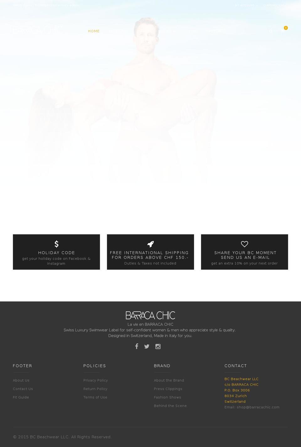 bazien-layout-2 Shopify theme site example bcbeachwear.ch