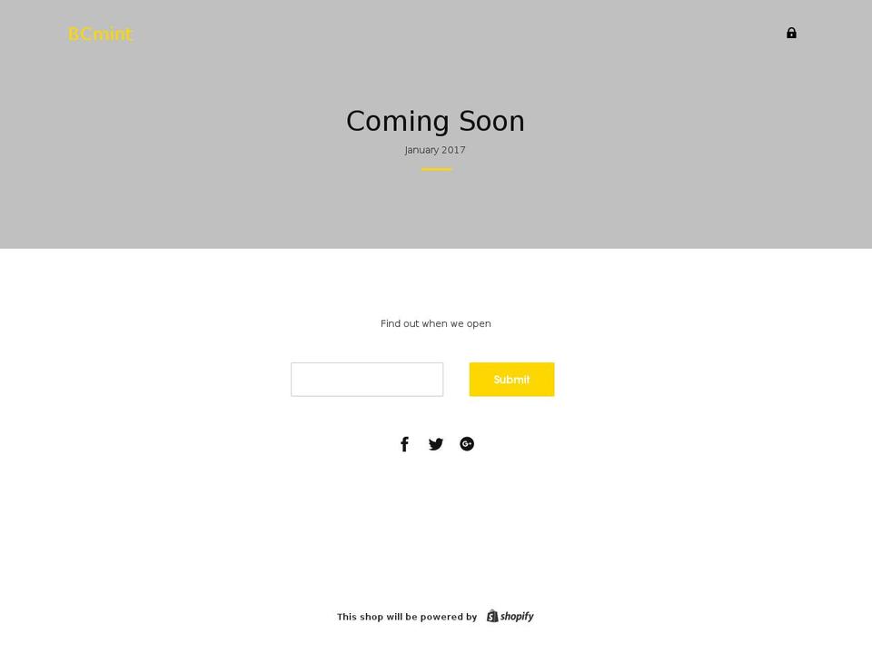 bcmint.com shopify website screenshot