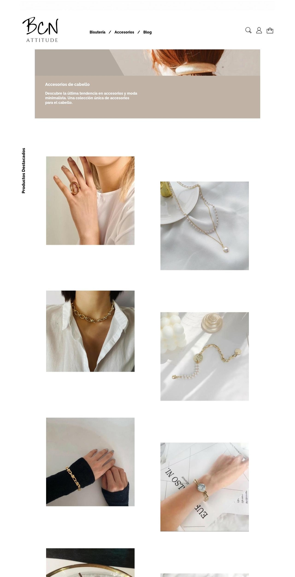 bcnattitude.com — Shopify storefront screenshot