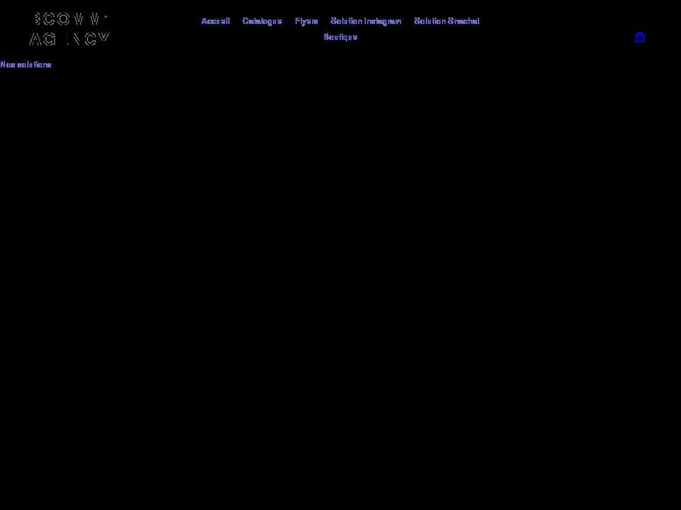 bcomagency.net shopify website screenshot