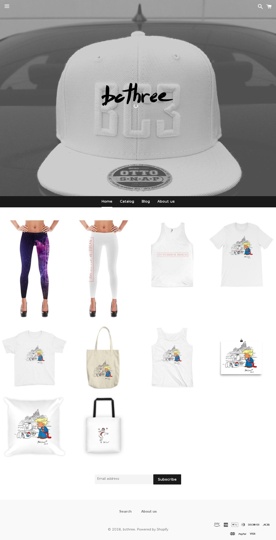 bcthreemarketplace.com — Shopify storefront screenshot