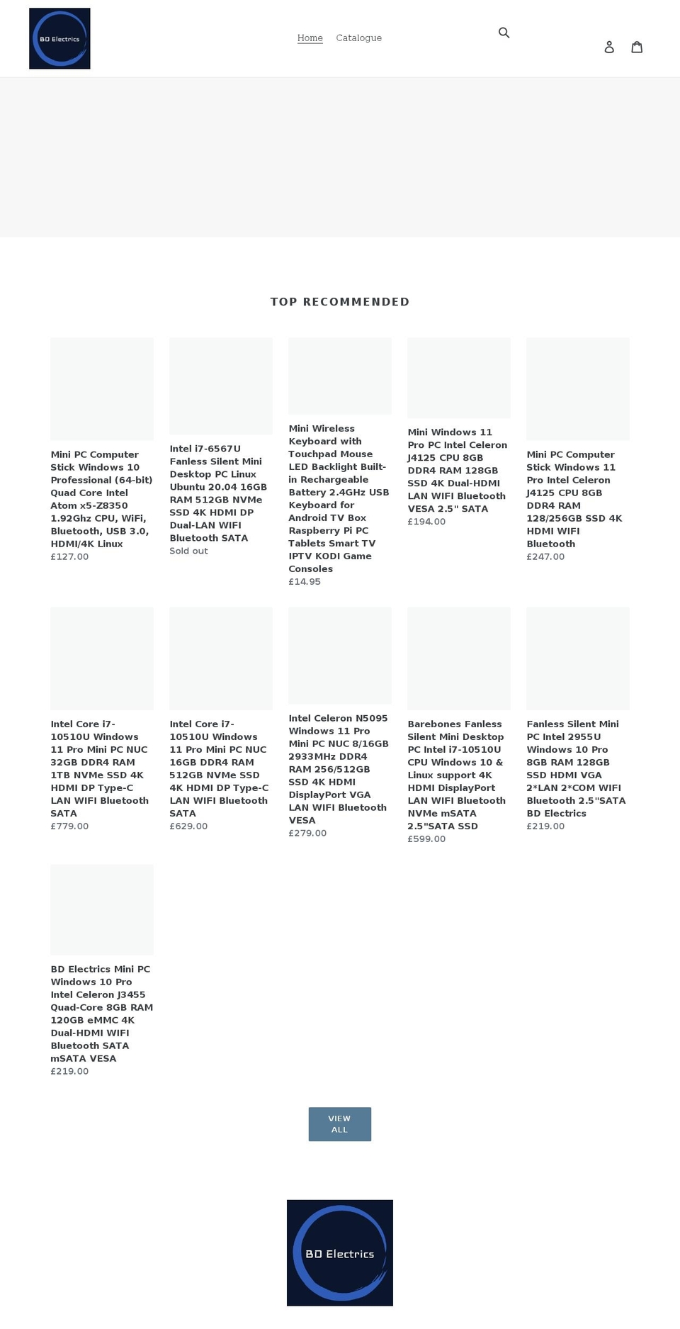 bd-electrics.com shopify website screenshot