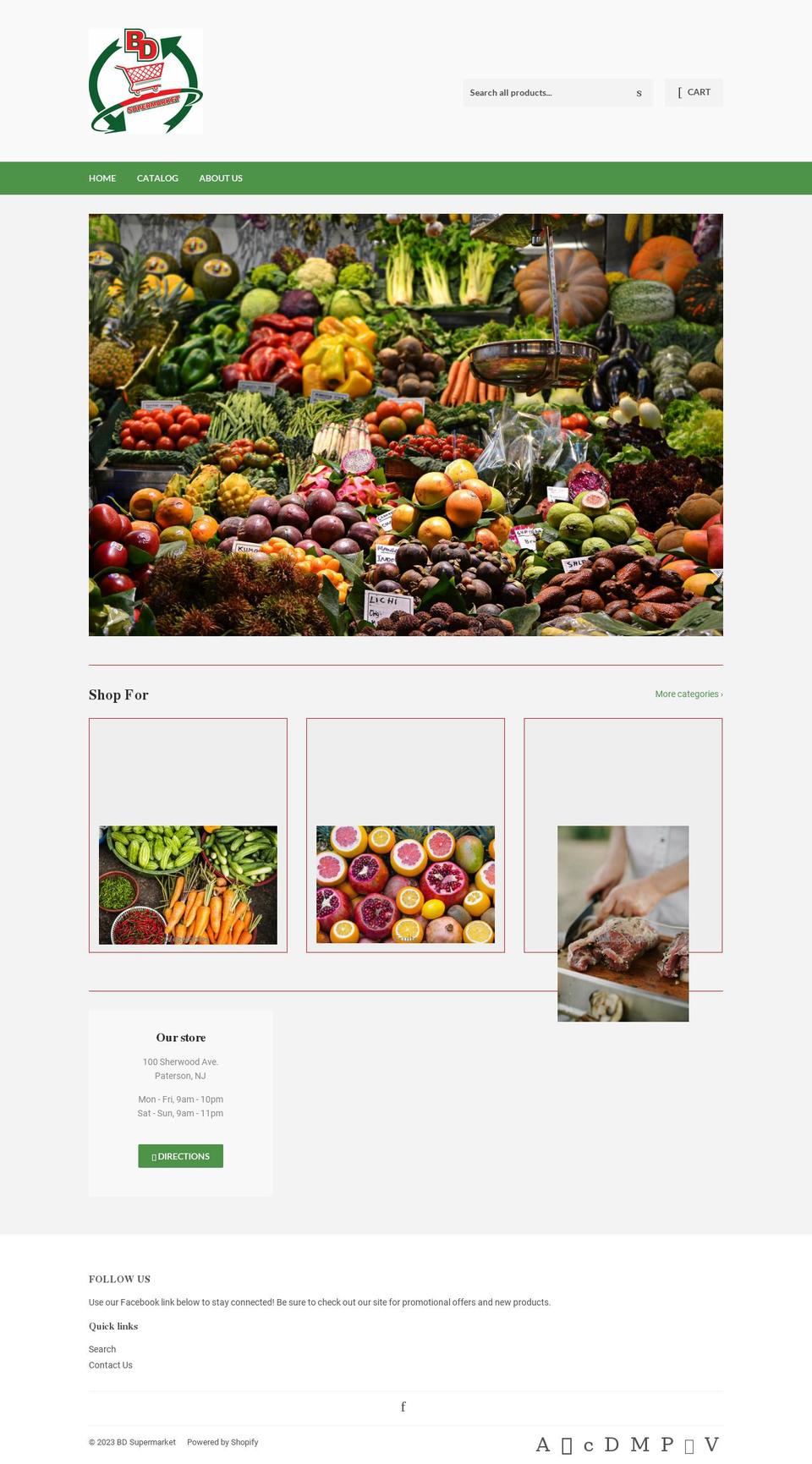 bd-supermarket.com — Shopify storefront screenshot