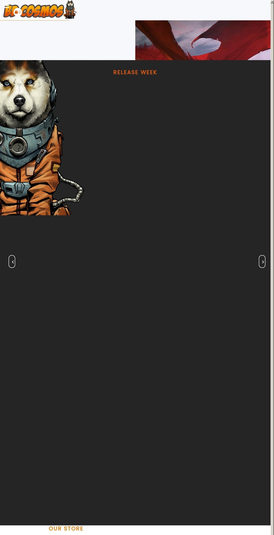 bdcosmos.com shopify website screenshot