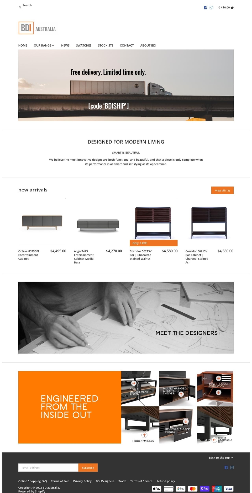 bdiaustralia.com.au shopify website screenshot