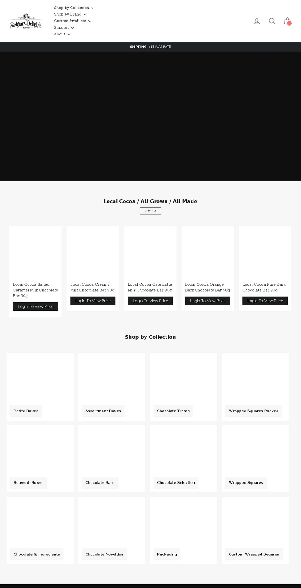 bdwholesale.com.au shopify website screenshot