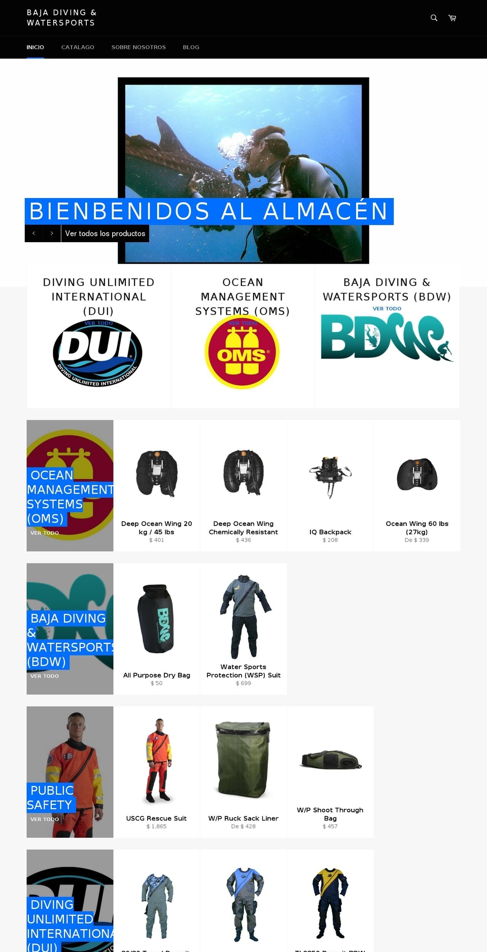 bdwonline.com shopify website screenshot