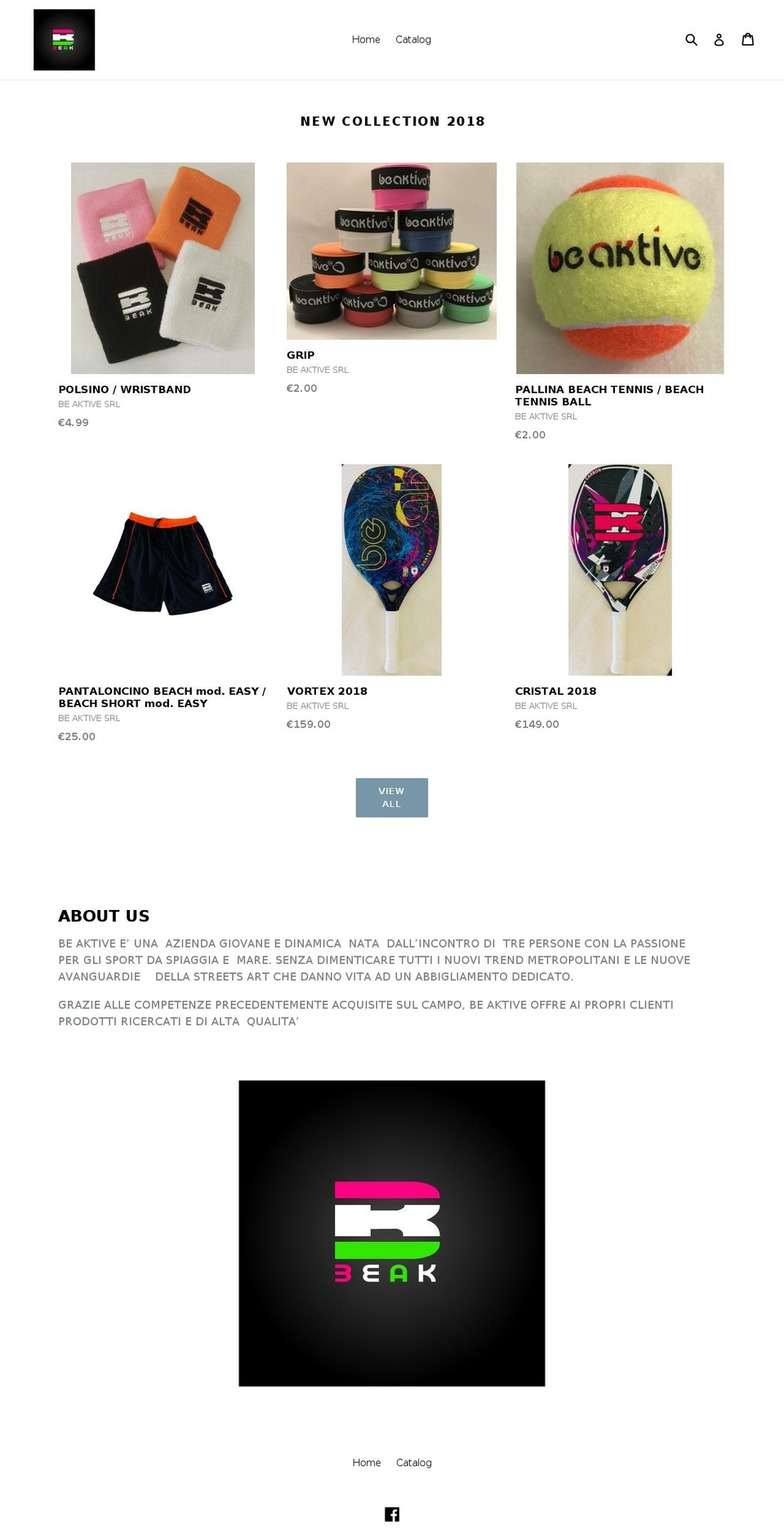 be-aktive.com shopify website screenshot