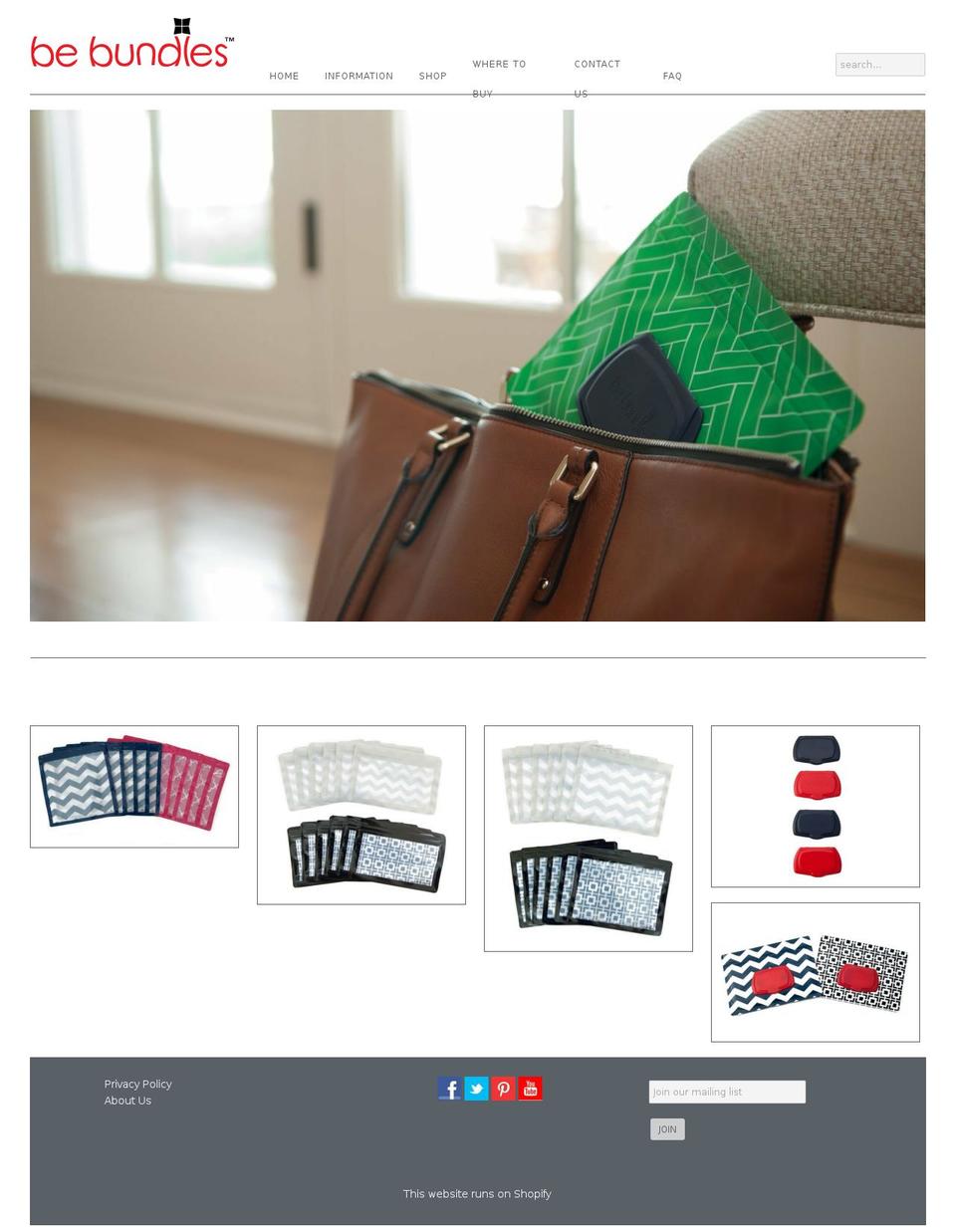 be-bundles.com — Shopify storefront screenshot