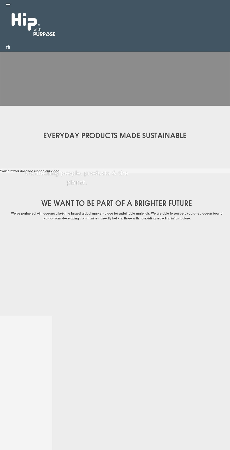 be-hip.com shopify website screenshot