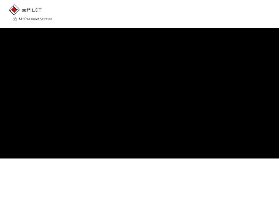 be-pilot.com shopify website screenshot
