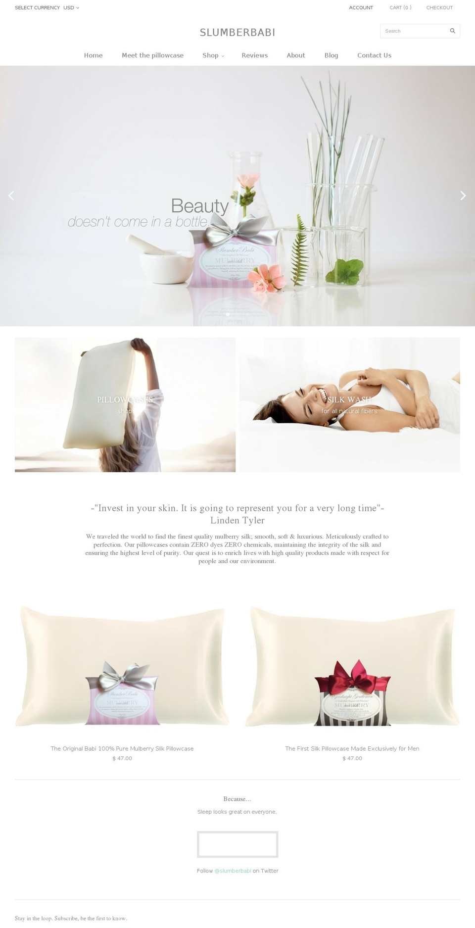 beachbabi.com — Shopify storefront screenshot