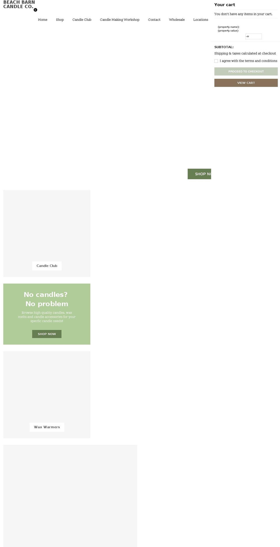 beachbarnco.com shopify website screenshot