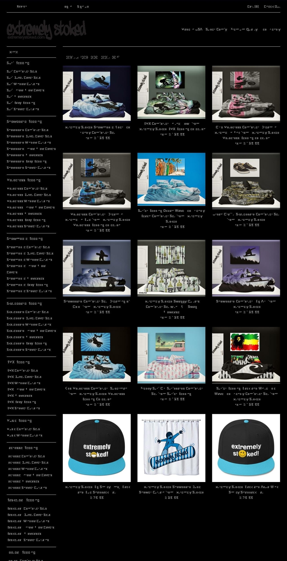 beachbedding.com shopify website screenshot