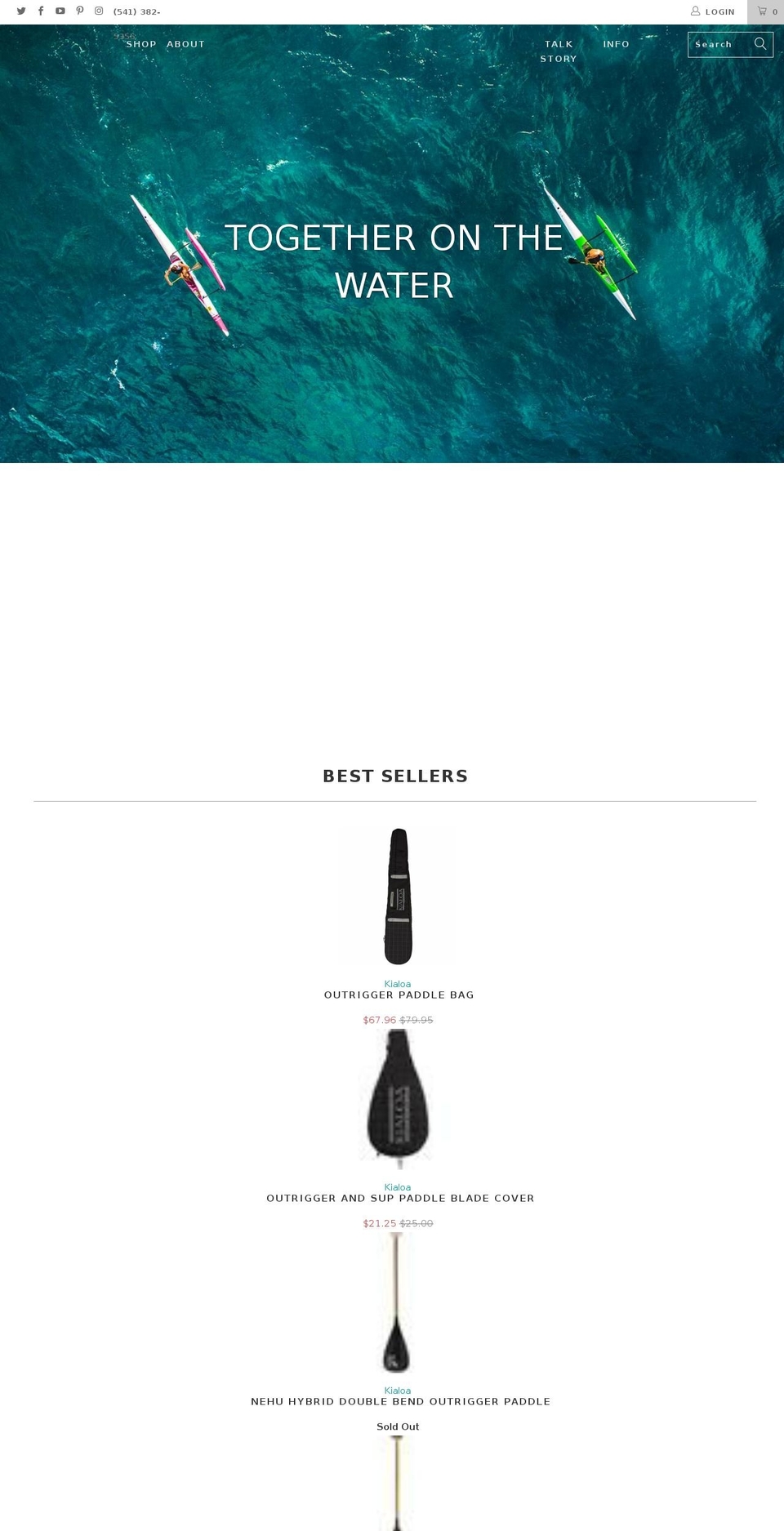 LIVE - 8_2_18 Shopify theme site example beachboypaddle.com