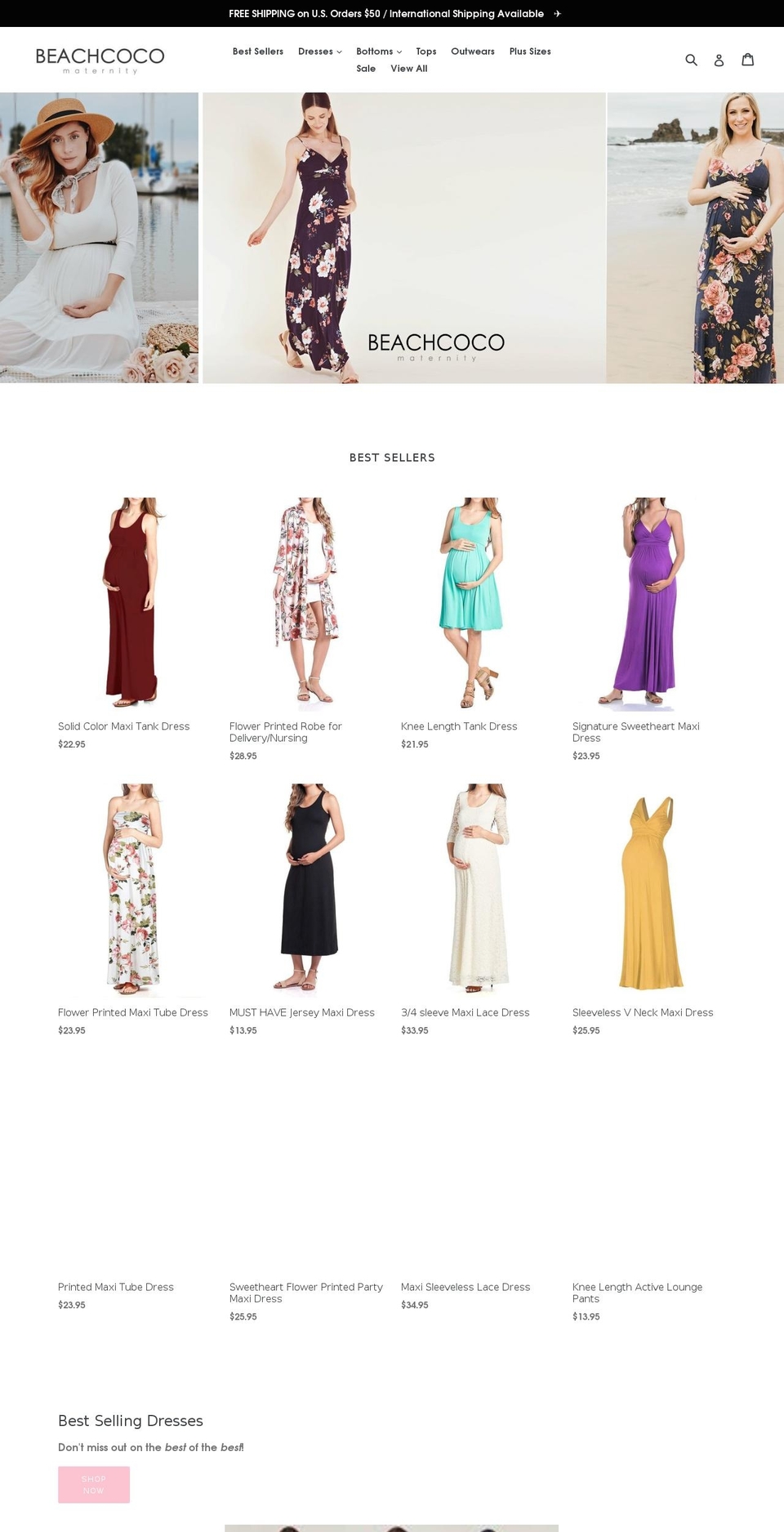 beachcoco.com — Shopify storefront screenshot