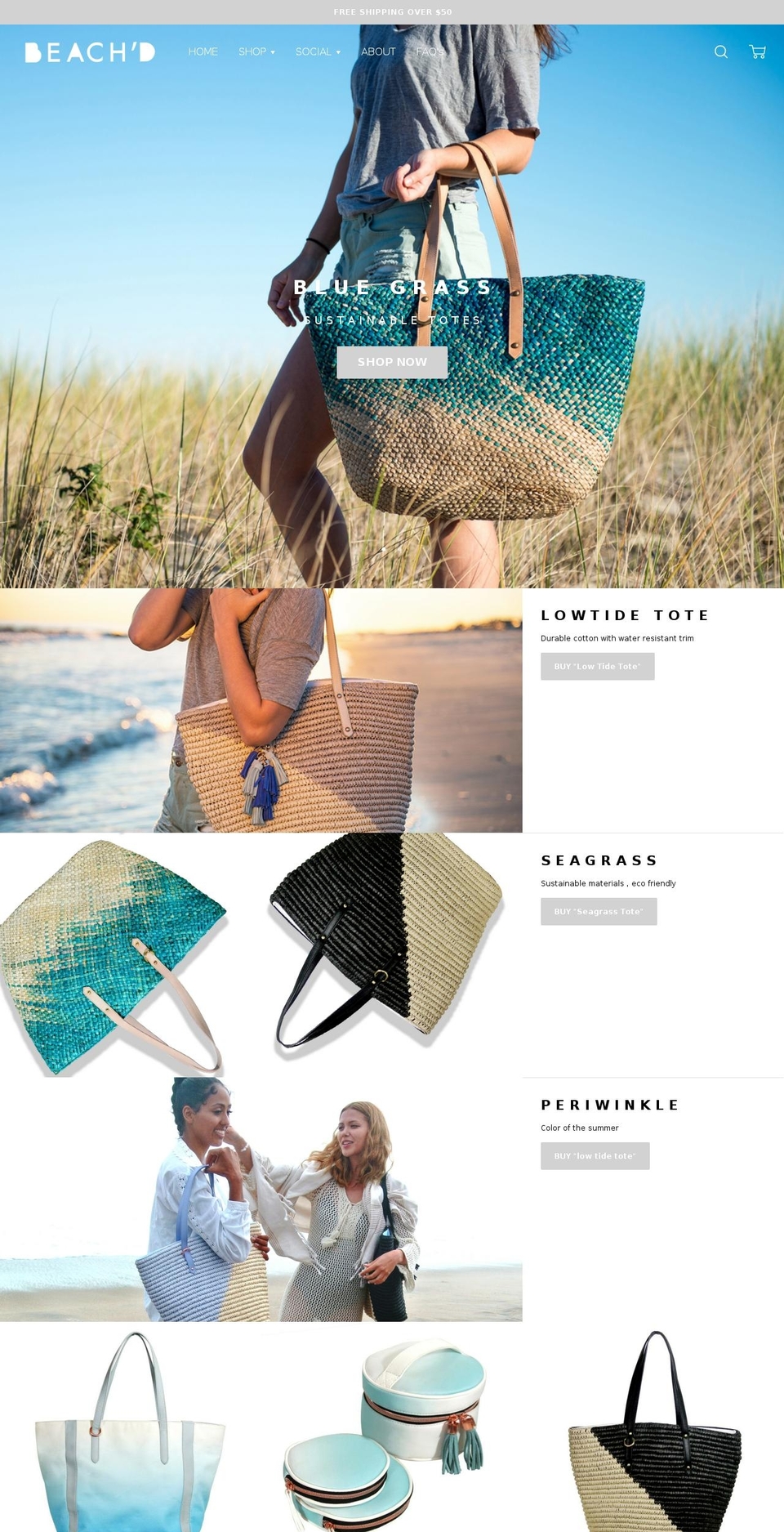 beachdshop.com shopify website screenshot