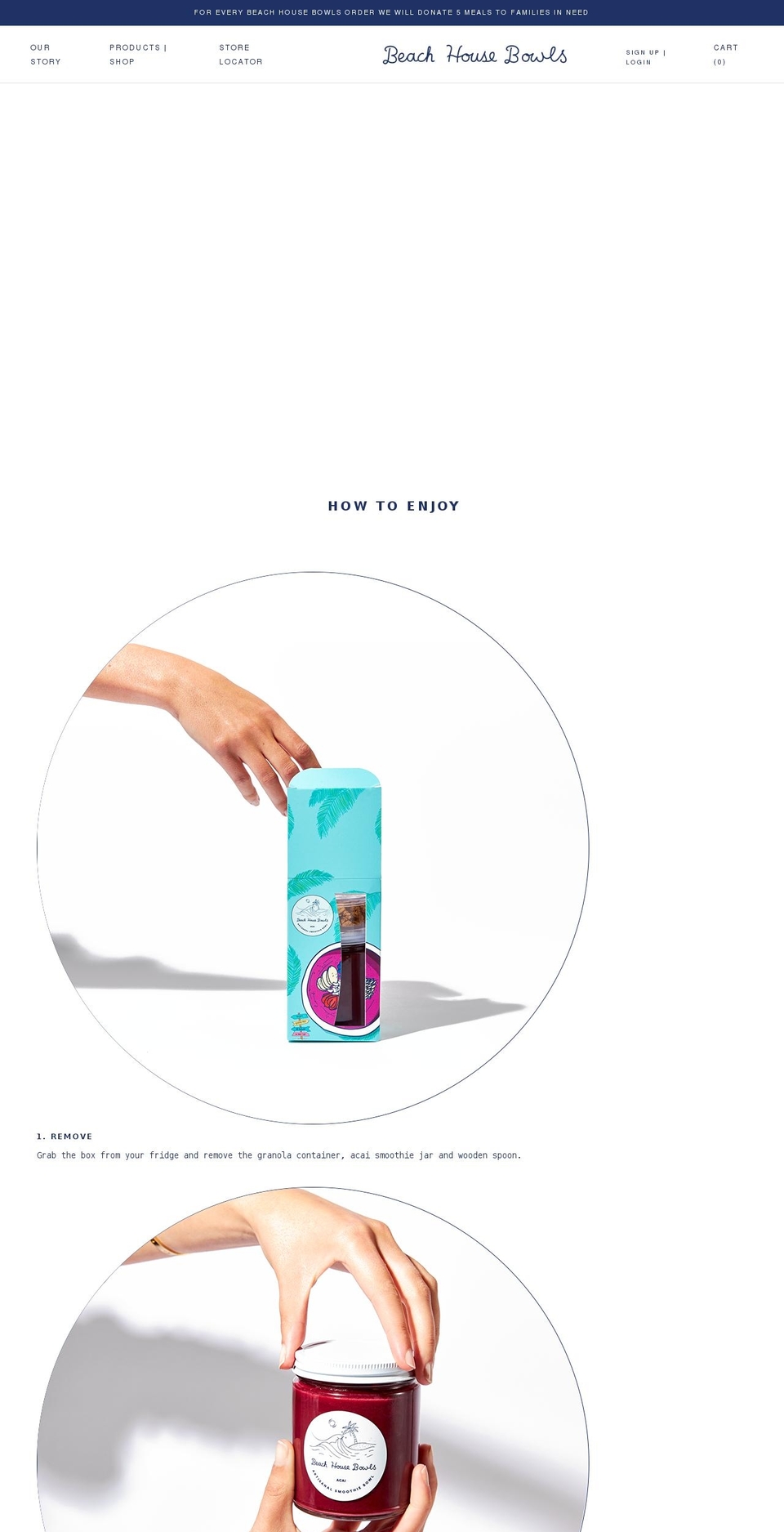 beachhousebowls.com shopify website screenshot