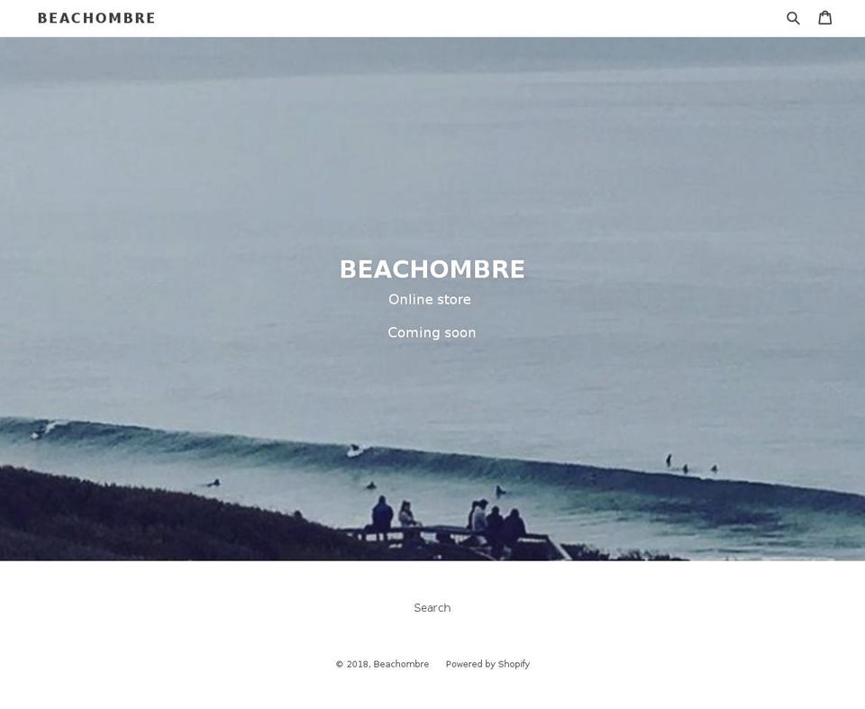 beachombre.com shopify website screenshot