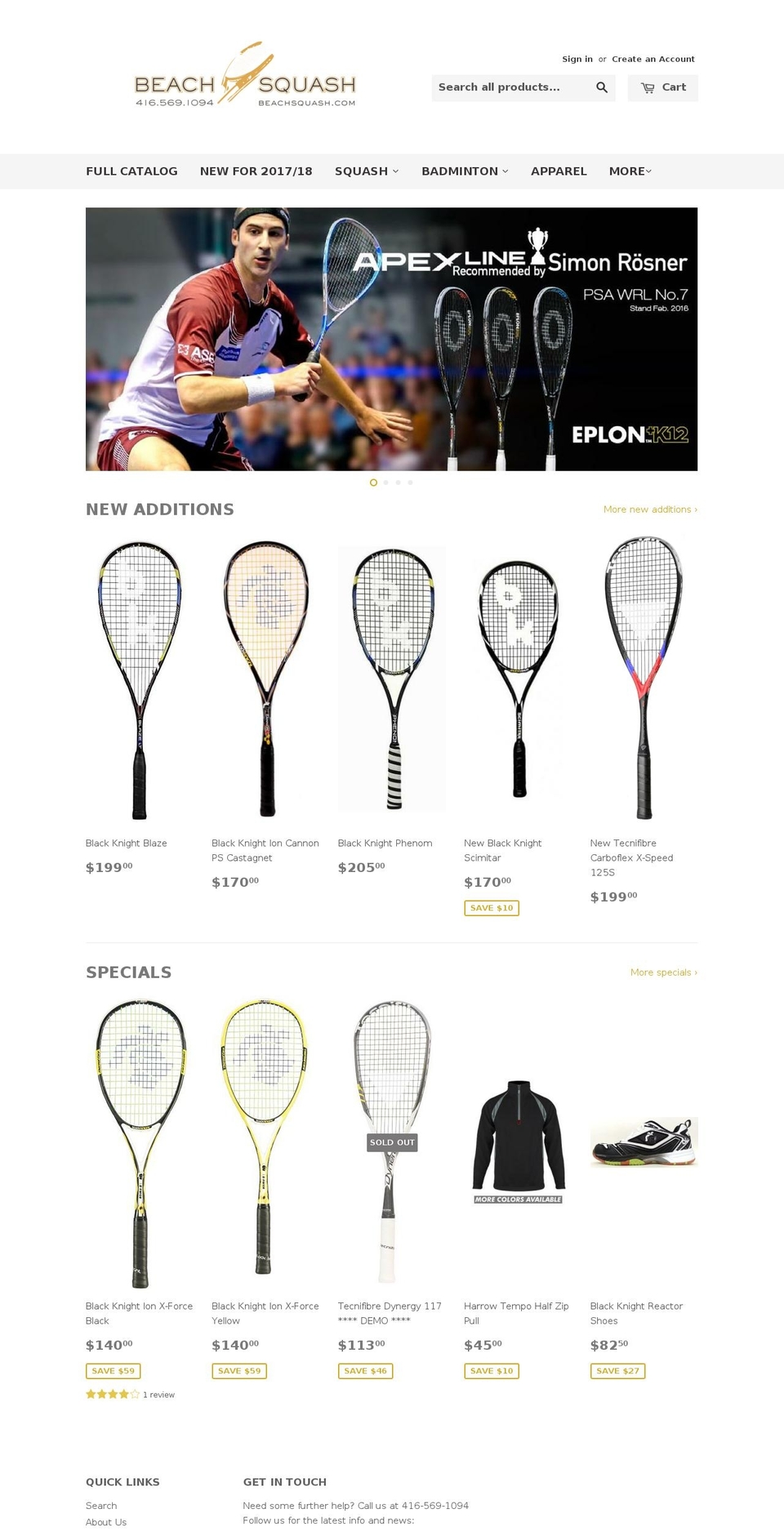 beachsquash.com shopify website screenshot