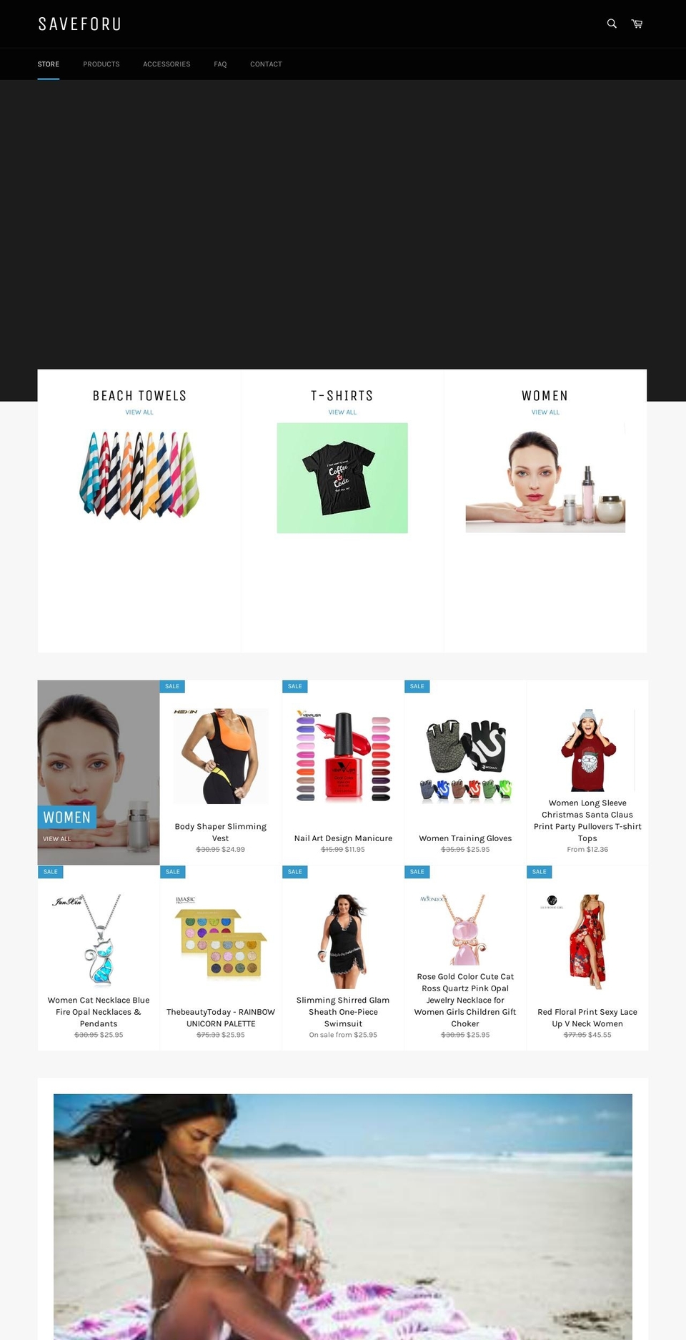 beachtowels.us shopify website screenshot