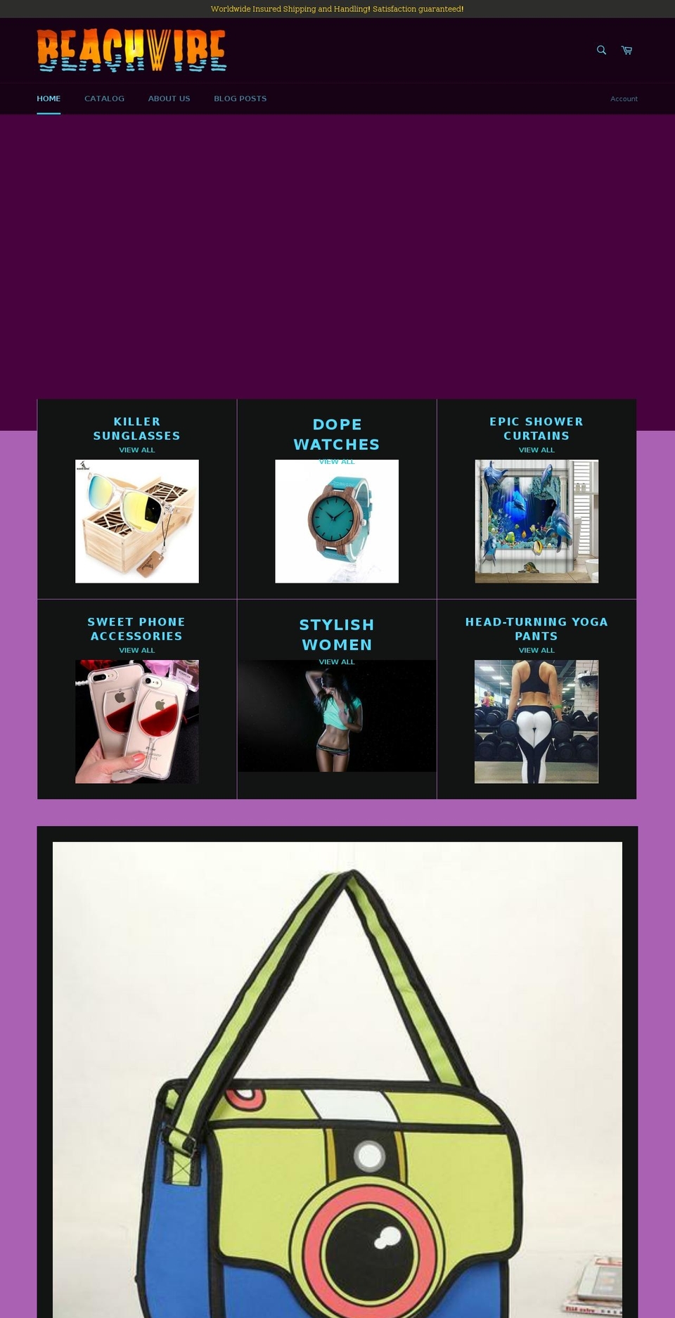 beachvibesuperstore.com — Shopify storefront screenshot