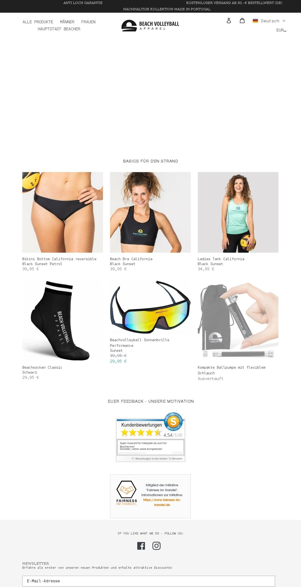 shop Shopify theme site example beachvolleyballapparel.com